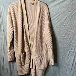 Aerie Light Pink Cardigan